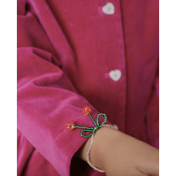 Konges Sljd Pearly halskde og armbnd 