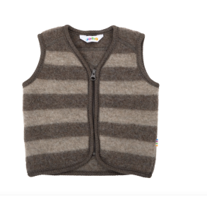 Joha Uld Vest - Brun 