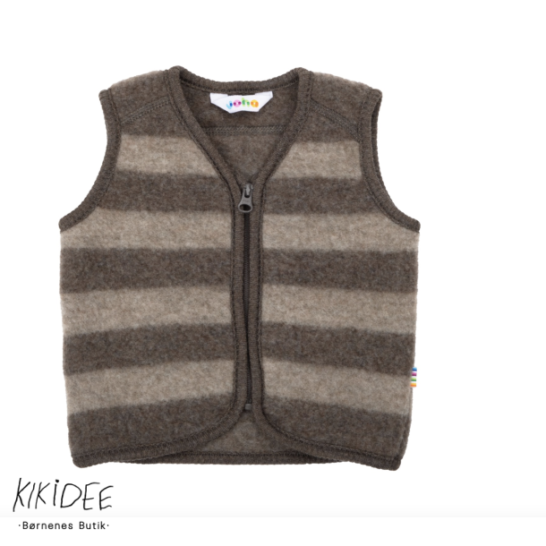 Joha Uld Vest - Brun 