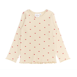 The New Ribbluse - Gardenia AOP