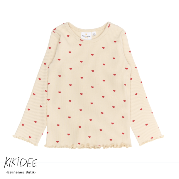 The New Ribbluse - Gardenia AOP