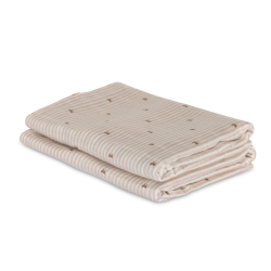 Nuuroo Josefine Bambus Stofble 2-pak - Stripe Bow