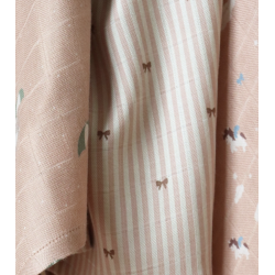 Nuuroo Josefine Bambus Stofble 2-pak - Stripe Bow