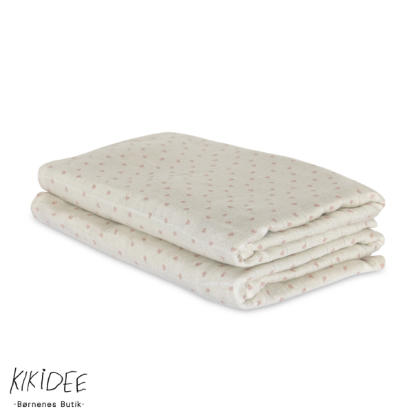 Nuuroo Josefine Bambus Stofble 2-pak - Hearts