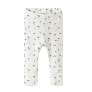 Lil' Atelier Gayo Leggings - Coconut Milk Bell Flower