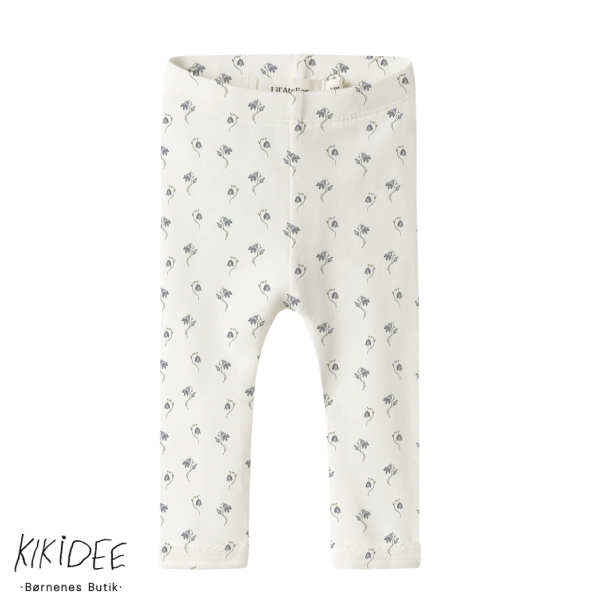 Lil' Atelier Gayo Leggings - Coconut Milk Bell Flower