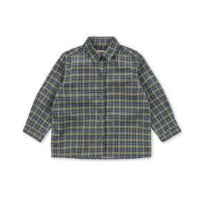 Konges Sl�jd Cara Skjorte - Laurel blue check