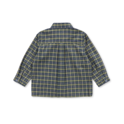 Konges Sl�jd Cara Skjorte - Laurel blue check