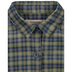 Konges Sl�jd Cara Skjorte - Laurel blue check