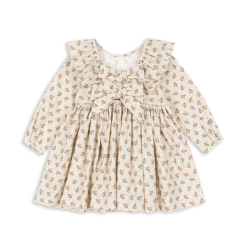 Konges Sl�jd Cianna Bow Dress - Verona blues