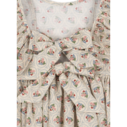 Konges Sl�jd Cianna Bow Dress - Verona blues