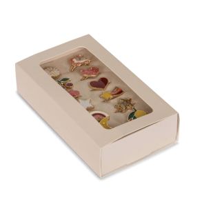 Konges Sl�jd Ringe 12-Pak - Multi Color