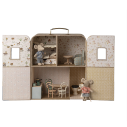 Maileg SuitCasa Lilles�ster og Lillebror mus