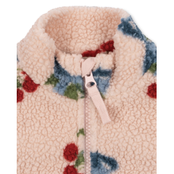 Konges Sl�jd Jody Teddy Vest - Amarena rose 