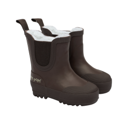 Pom Pom Gummist�vler m. For - Chocolate  