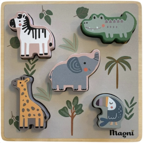 Magni Puslespil m. Dyr 