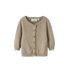 Lil' Atelier Duno Cardigan - Oxford tan 