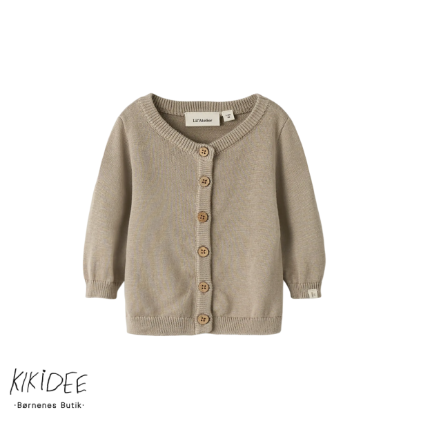 Lil' Atelier Duno Cardigan - Oxford tan 