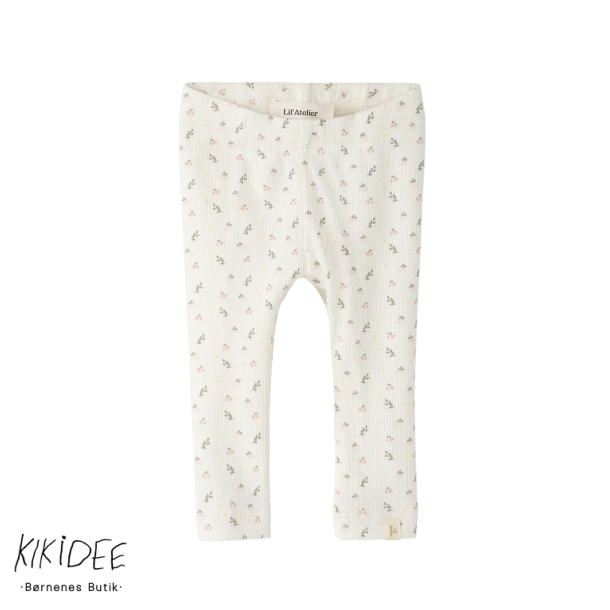 Lil' Atelier Gago Leggings - Coconut Milk / Flower