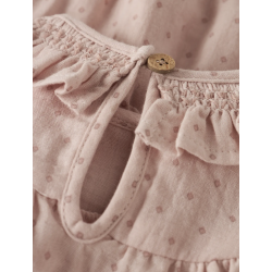 Lil' Atelier Romper - Peach whip 