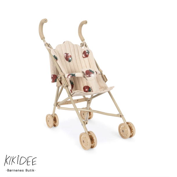 Konges Sl�jd Dukkeklapvogn - Strawberry 