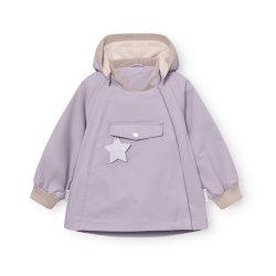 Mini A Ture Matwai Fleece Jakke - Minimal lilac 