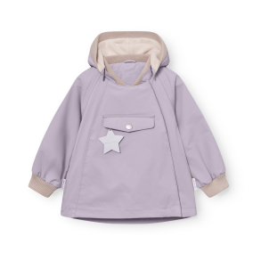 Mini A Ture Matwai Fleece Jakke - Minimal lilac 