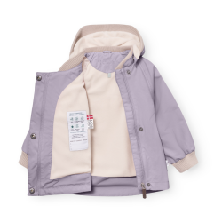 Mini A Ture Matwai Fleece Jakke - Minimal lilac 
