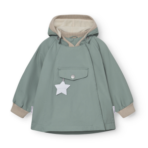 Mini A Ture Matwai Fleece Jakke - Granite green 