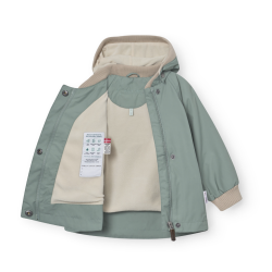 Mini A Ture Matwai Fleece Jakke - Granite green 