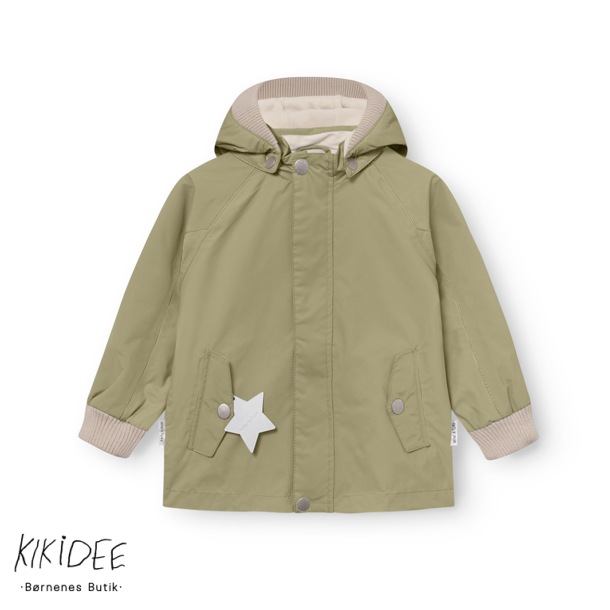 Mini A Ture Matwally Fleeceforet Jakke - Boa green 