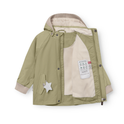 Mini A Ture Matwally Fleeceforet Jakke - Boa green 