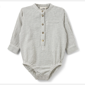 Sofie Schnoor Marios Body - White black striped