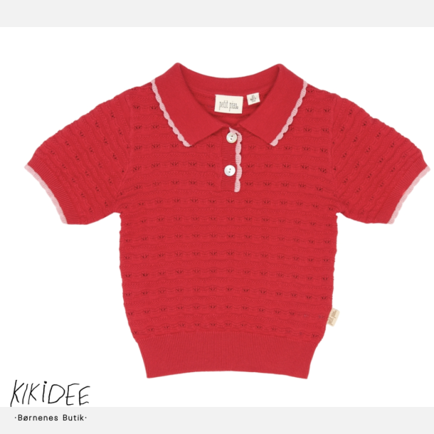 Petit Piao Erna Pointelle Strik - Cinnabar 