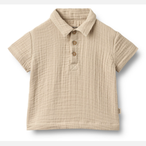 Wheat Svend Skjorte - Warm sand 