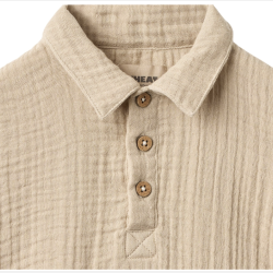 Wheat Svend Skjorte - Warm sand 