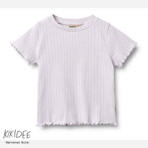 Wheat Irene Rib T-shirt - Purple light 