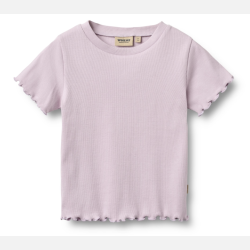 Wheat Alicia Rib T-shirt 2-pak - Pink/blue flowers