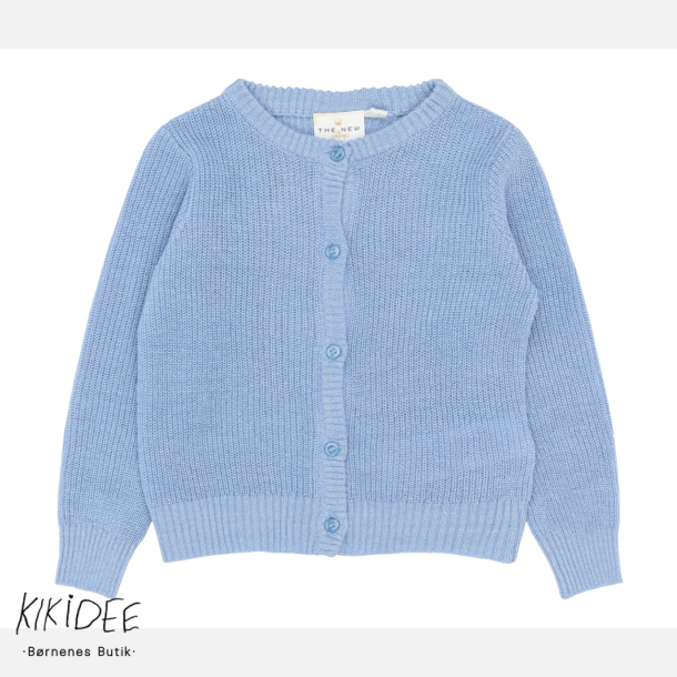 The New Solei Glitter Strik Cardigan - Forever blue