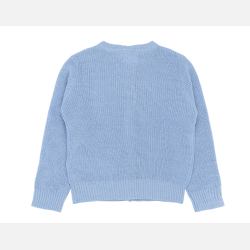 The New Solei Glitter Strik Cardigan - Forever blue