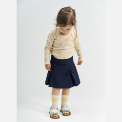 The New Smilla Rib Bluse - Gardenia Lemon 