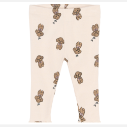 The New Sona Rib Leggings - Silver Peony 