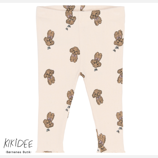 The New Sona Rib Leggings - Silver Peony 