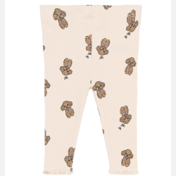 The New Sona Rib Leggings - Silver Peony 