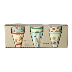 Rice Melamine Kopper Small 6pak - Fun Fair Mint 