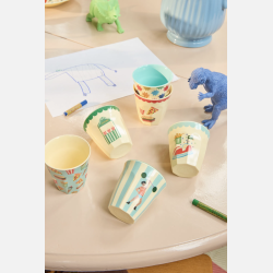 Rice Melamine Kopper Small 6pak - Fun Fair Mint 