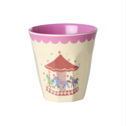 Rice Melamine Kopper Small 6pak - Fun Fair Pink 