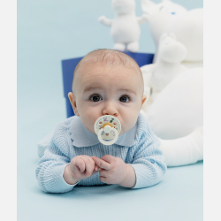 Bibs x Moomin Colour Sutter 2pak Latex Size 2 - Ivory Mix