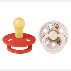 Bibs x Moomin Colour Sutter 2pak Latex Size 2 - Candy Apple Mix
