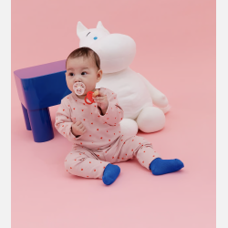 Bibs x Moomin Colour Sutter 2pak Latex Size 2 - Candy Apple Mix